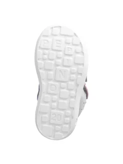 PEPINO Sandalen·Halbsandalen^Leder-Halbsandalen in Grau/ Rosa