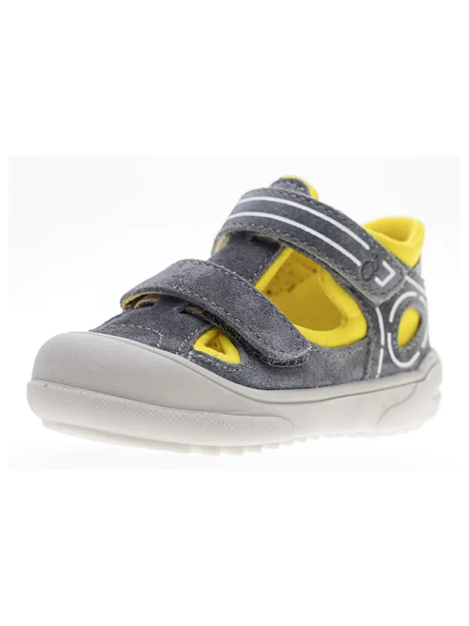 Leder-Halbsandalen in Grau>lamino Online
