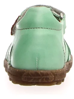 Naturino Sandalen|Sandalen·Halbsandalen^Leder-Halbsandalen in Grün