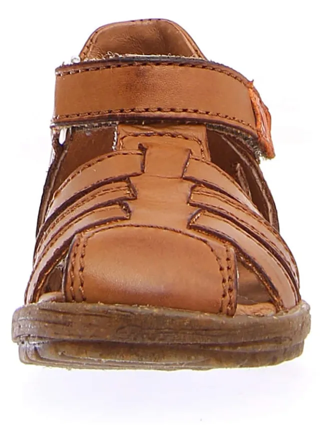 Naturino Sandalen·Halbsandalen^Leder-Halbsandalen in Hellbraun