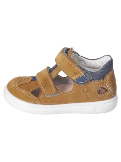 Leder-Halbsandalen in Hellbraun>PEPINO Discount