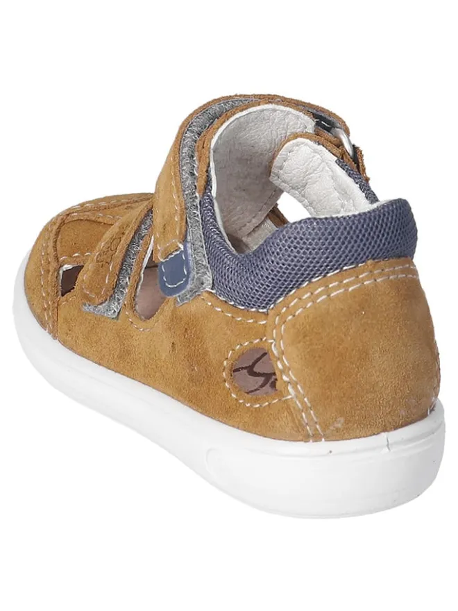 Leder-Halbsandalen in Hellbraun>PEPINO Discount