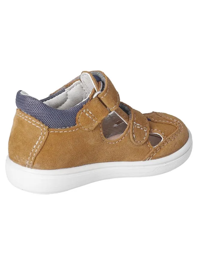 Leder-Halbsandalen in Hellbraun>PEPINO Discount