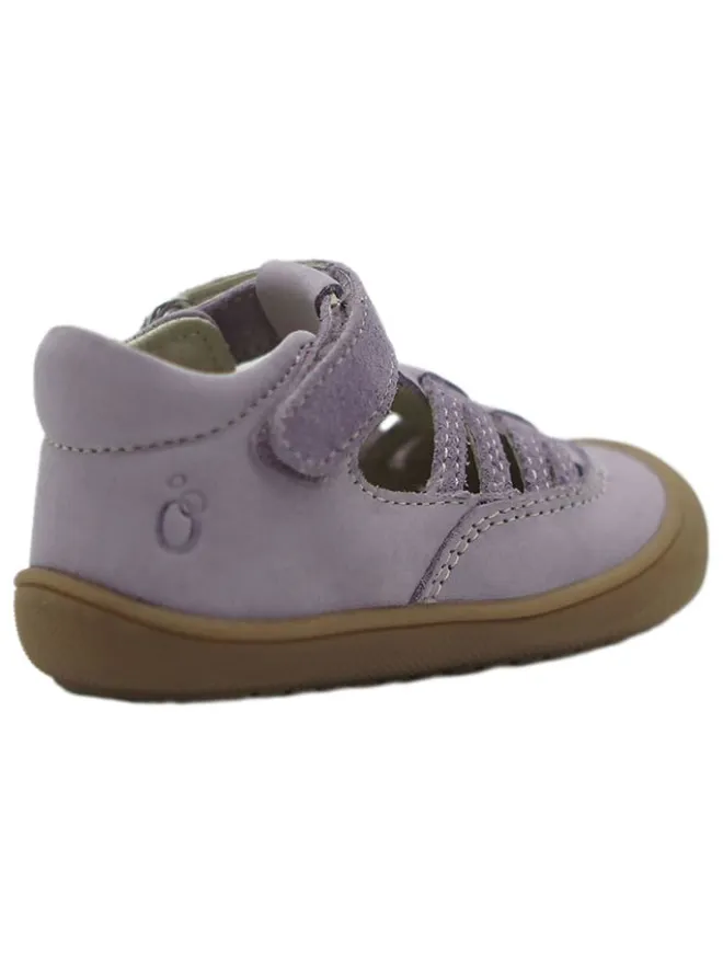 lamino Sandalen|Sandalen·Halbsandalen^Leder-Halbsandalen in Lila
