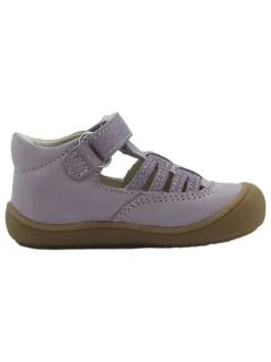 lamino Sandalen|Sandalen·Halbsandalen^Leder-Halbsandalen in Lila