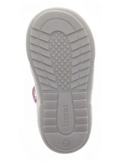 lamino Sandalen^Leder-Halbsandalen in Lila