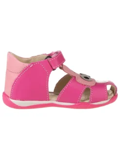 Leder-Halbsandalen in Pink>Primigi Outlet