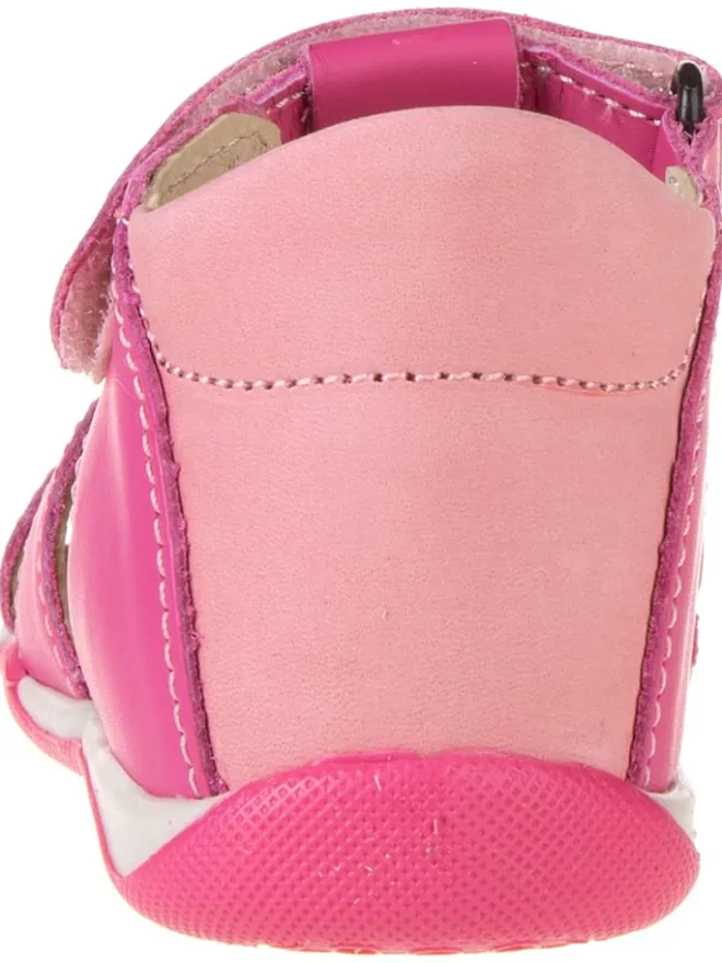 Leder-Halbsandalen in Pink>Primigi Outlet