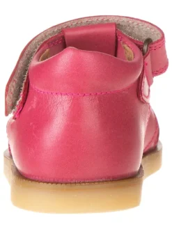 Leder-Halbsandalen in Pink><noscript><img width=