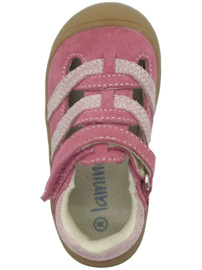 Leder-Halbsandalen in Pink>lamino Discount