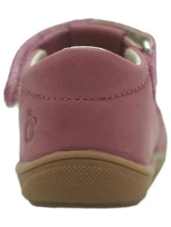Leder-Halbsandalen in Pink><noscript><img width=