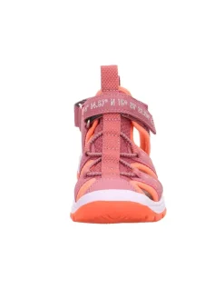 superfit Sandalen·Sandalen^Leder-Halbsandalen in Pink/ Orange