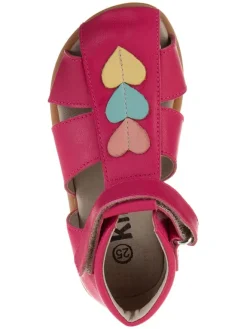kmins Sandalen|Sandalen·Halbsandalen^Leder-Halbsandalen in Pink