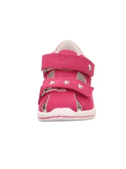 superfit Sandalen^Leder-Halbsandalen in Pink