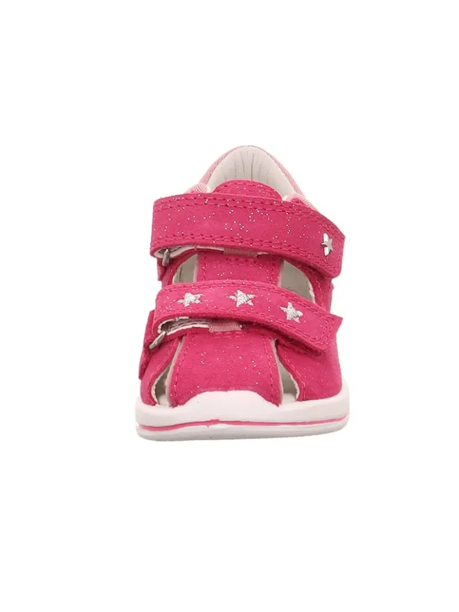superfit Sandalen^Leder-Halbsandalen in Pink