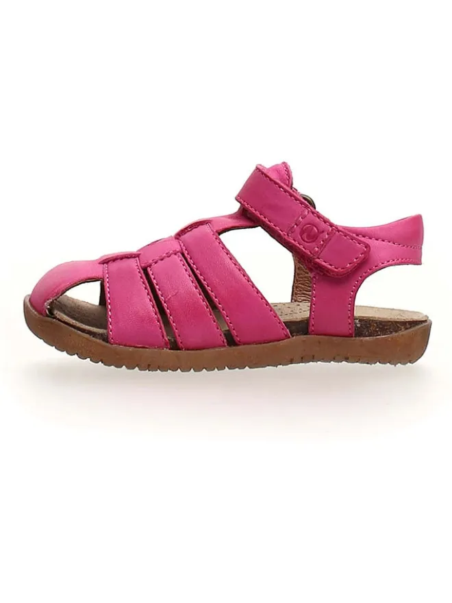 Naturino Sandalen·Halbsandalen^Leder-Halbsandalen in Pink