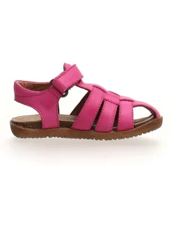 Naturino Sandalen·Halbsandalen^Leder-Halbsandalen in Pink