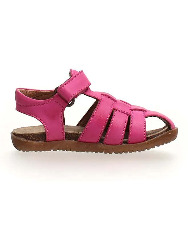 Naturino Sandalen·Halbsandalen^Leder-Halbsandalen in Pink