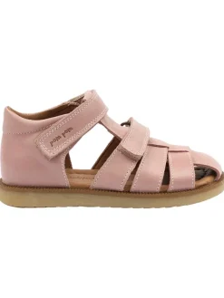 Leder-Halbsandalen in Rosa>POM POM Outlet
