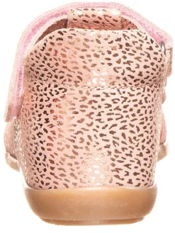 Leder-Halbsandalen in Rosa><noscript><img width=