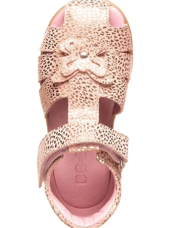 Leder-Halbsandalen in Rosa>BO-BELL Sale