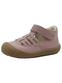 Leder-Halbsandalen in Rosa>lamino Clearance