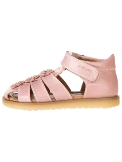 POM POM Sandalen|Sandalen·Halbsandalen^Leder-Halbsandalen in Rosa