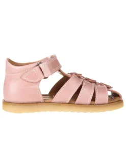 POM POM Sandalen|Sandalen·Halbsandalen^Leder-Halbsandalen in Rosa