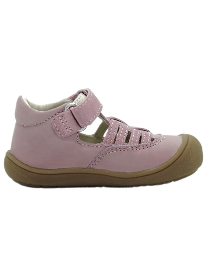 lamino Sandalen|Sandalen·Halbsandalen^Leder-Halbsandalen in Rosa