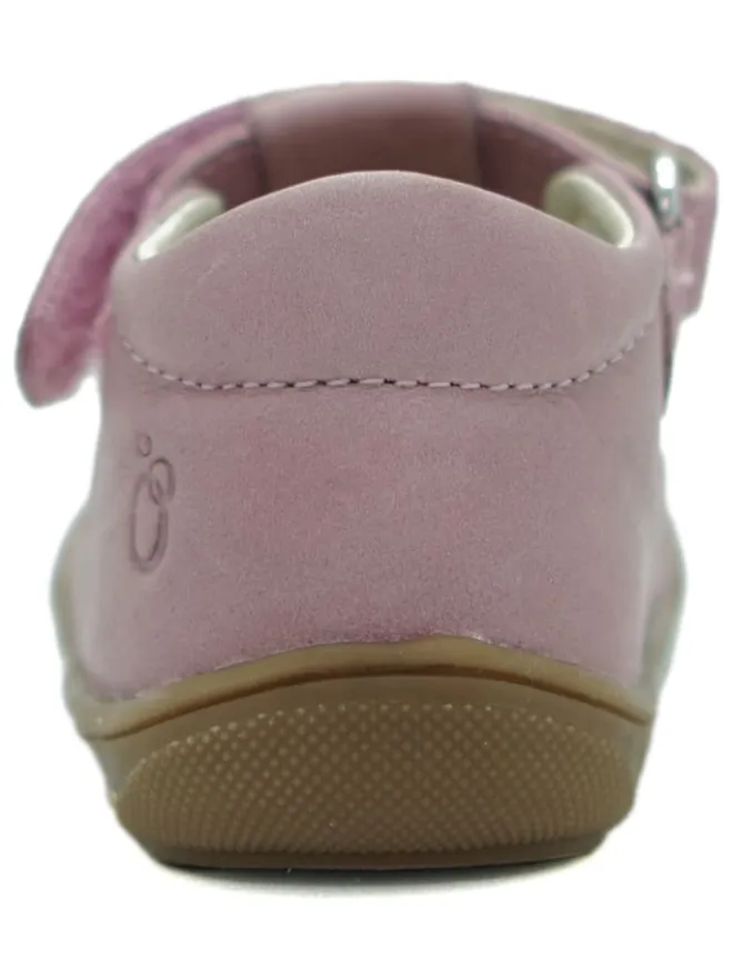 lamino Sandalen|Sandalen·Halbsandalen^Leder-Halbsandalen in Rosa