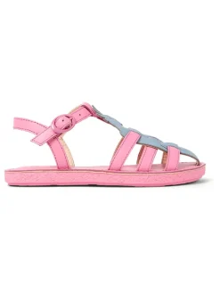 Leder-Halbsandalen in Rosa>Camper Sale
