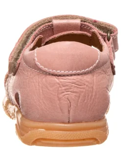 POM POM Sandalen^Leder-Halbsandalen in Rosa