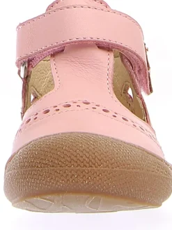 Naturino Sandalen^Leder-Halbsandalen in Rosa