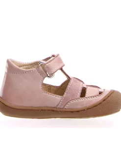 Naturino Sandalen|Sandalen·Halbsandalen^Leder-Halbsandalen in Rosa