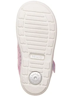 Leder-Halbsandalen in Rosa><noscript><img width=