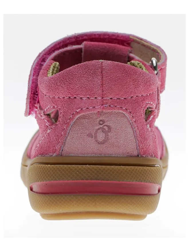 lamino Sandalen·Halbsandalen|Sandalen^Leder-Halbsandalen in Rosa