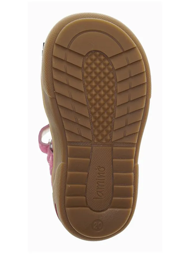 lamino Sandalen·Halbsandalen|Sandalen^Leder-Halbsandalen in Rosa