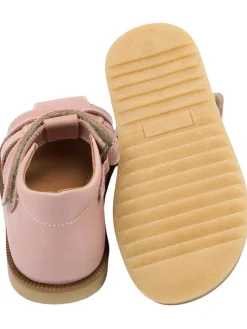 POM POM Sandalen·Halbsandalen^Leder-Halbsandalen in Rosa