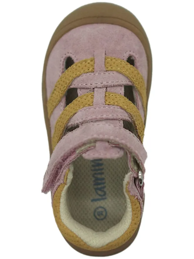 Leder-Halbsandalen in Rosa>lamino Discount