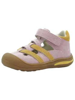 lamino Sandalen^Leder-Halbsandalen in Rosa