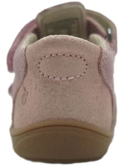 Leder-Halbsandalen in Rosa><noscript><img width=