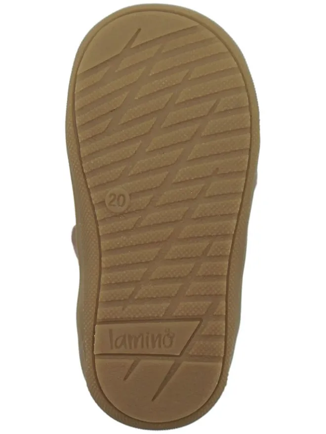 Leder-Halbsandalen in Rosa>lamino