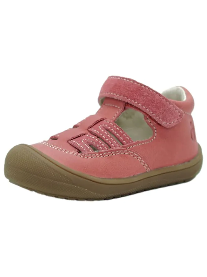 lamino Sandalen^Leder-Halbsandalen in Rot