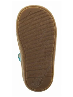 lamino Sandalen^Leder-Halbsandalen in Türkis