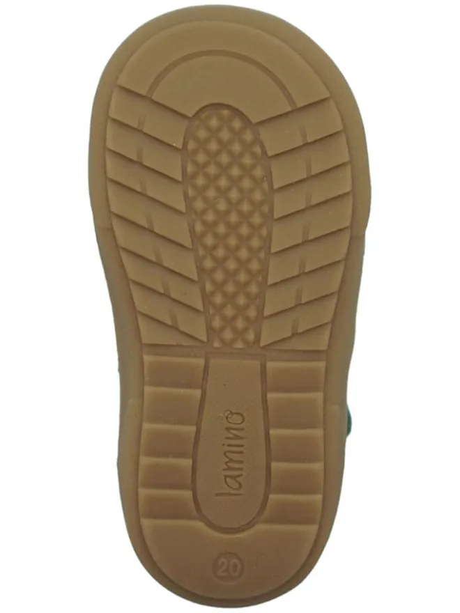 Leder-Halbsandalen in Türkis>lamino Outlet