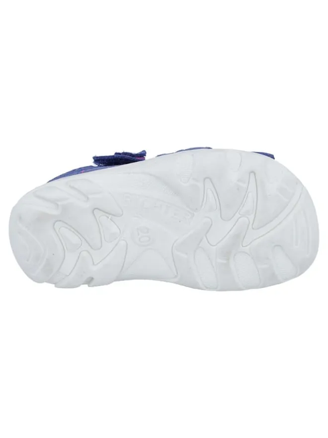 Richter Shoes Sandalen·Halbsandalen^Leder-Halbsandalen "Juno" in Blau