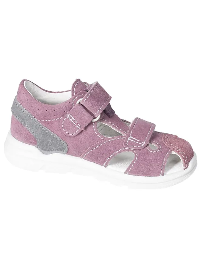 PEPINO Sandalen·Halbsandalen^Leder-Halbsandalen "Kansi" in Lila