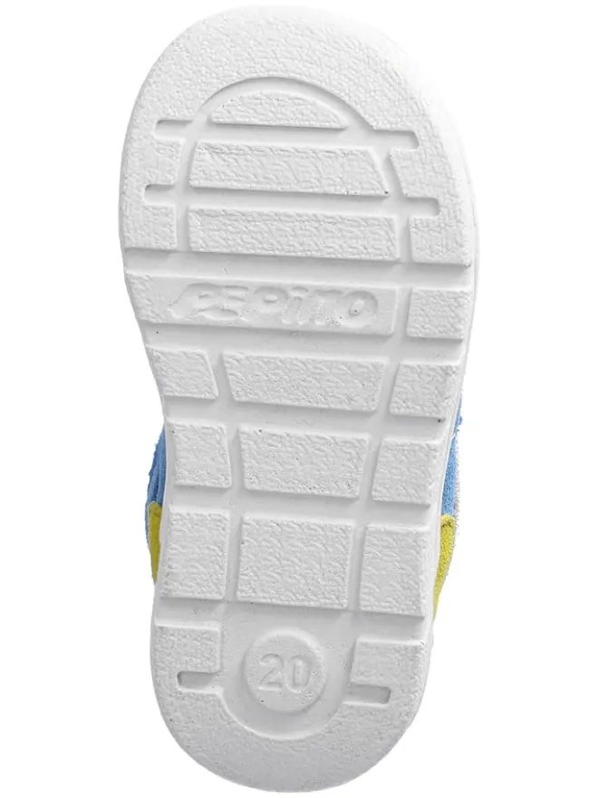 PEPINO Sandalen|Sandalen·Halbsandalen^Leder-Halbsandalen "Kansi" in Hellblau