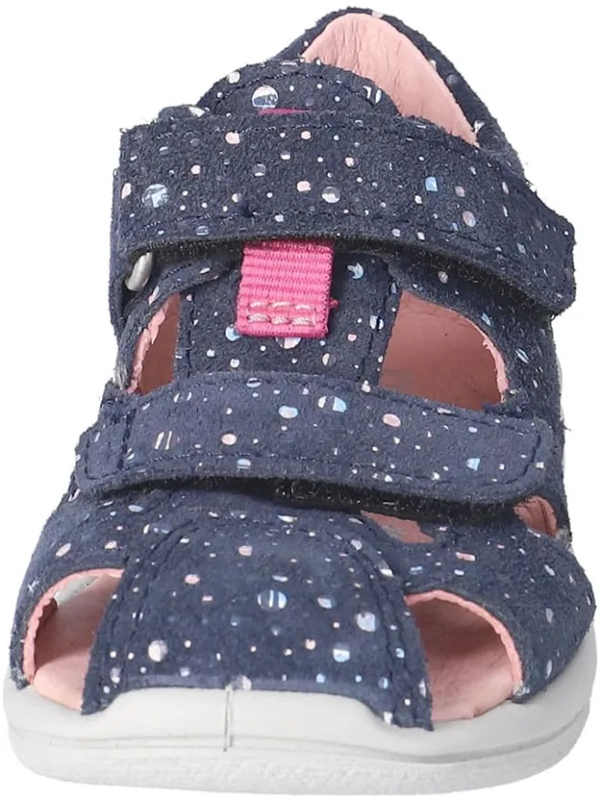 PEPINO Sandalen^Leder-Halbsandalen "Kasi" in Dunkelblau