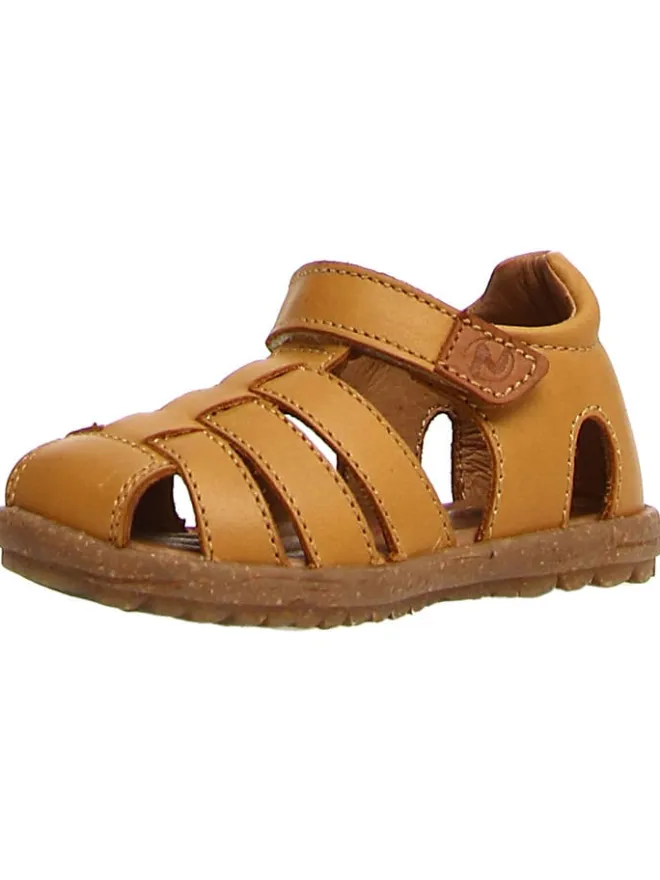 Leder-Halbsandalen "Lagoon" in Hellbraun>Naturino Outlet